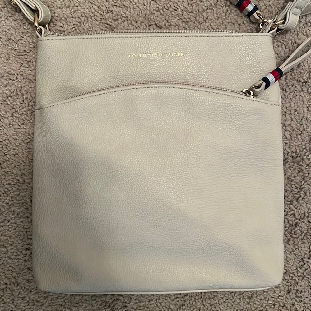 Tommy Hilfiger Cream Crossbody